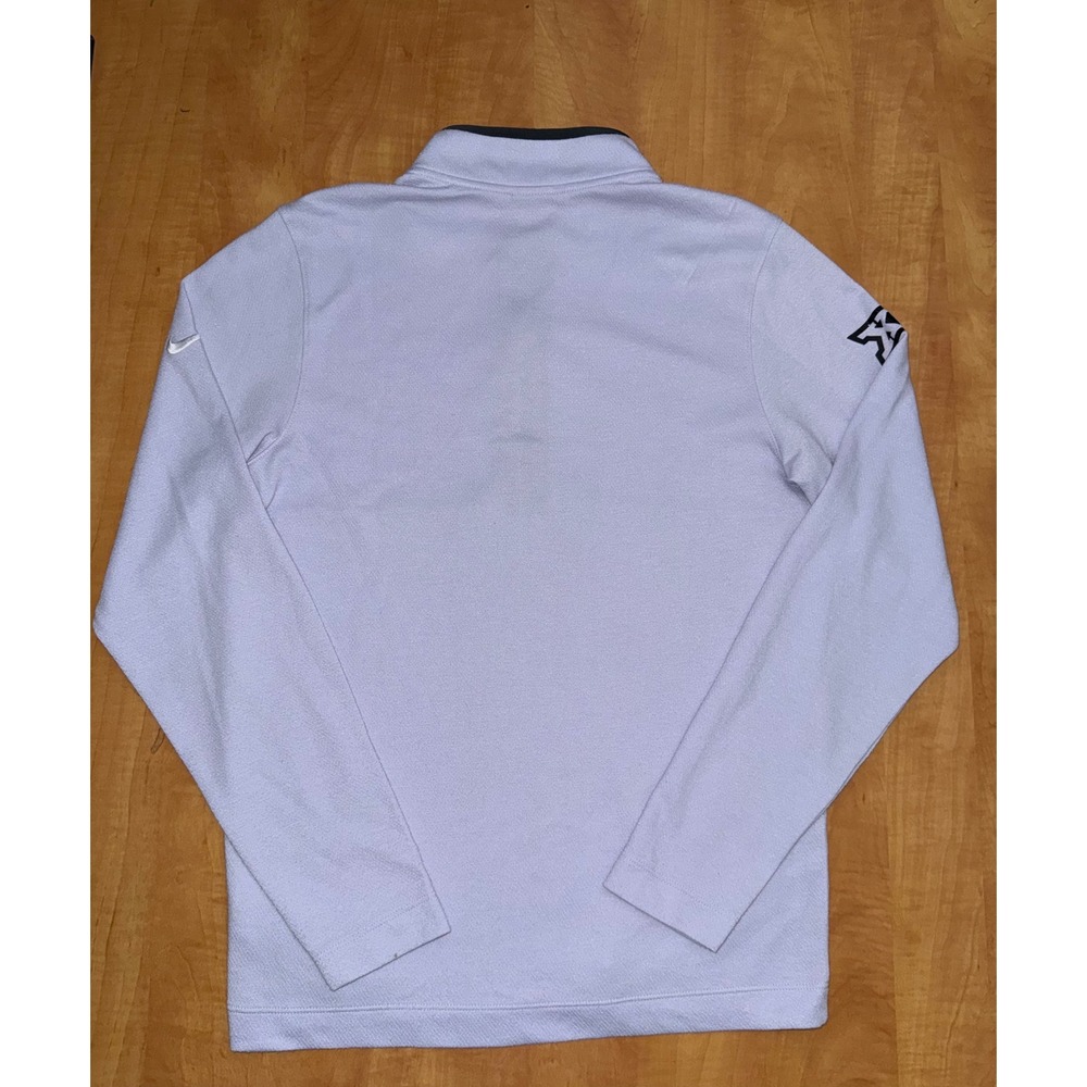 Nike TCU Horned Frogs Dri-FIT Quarter Zip Pullover Lavender Purple Mens Small - Picture 5 of 5